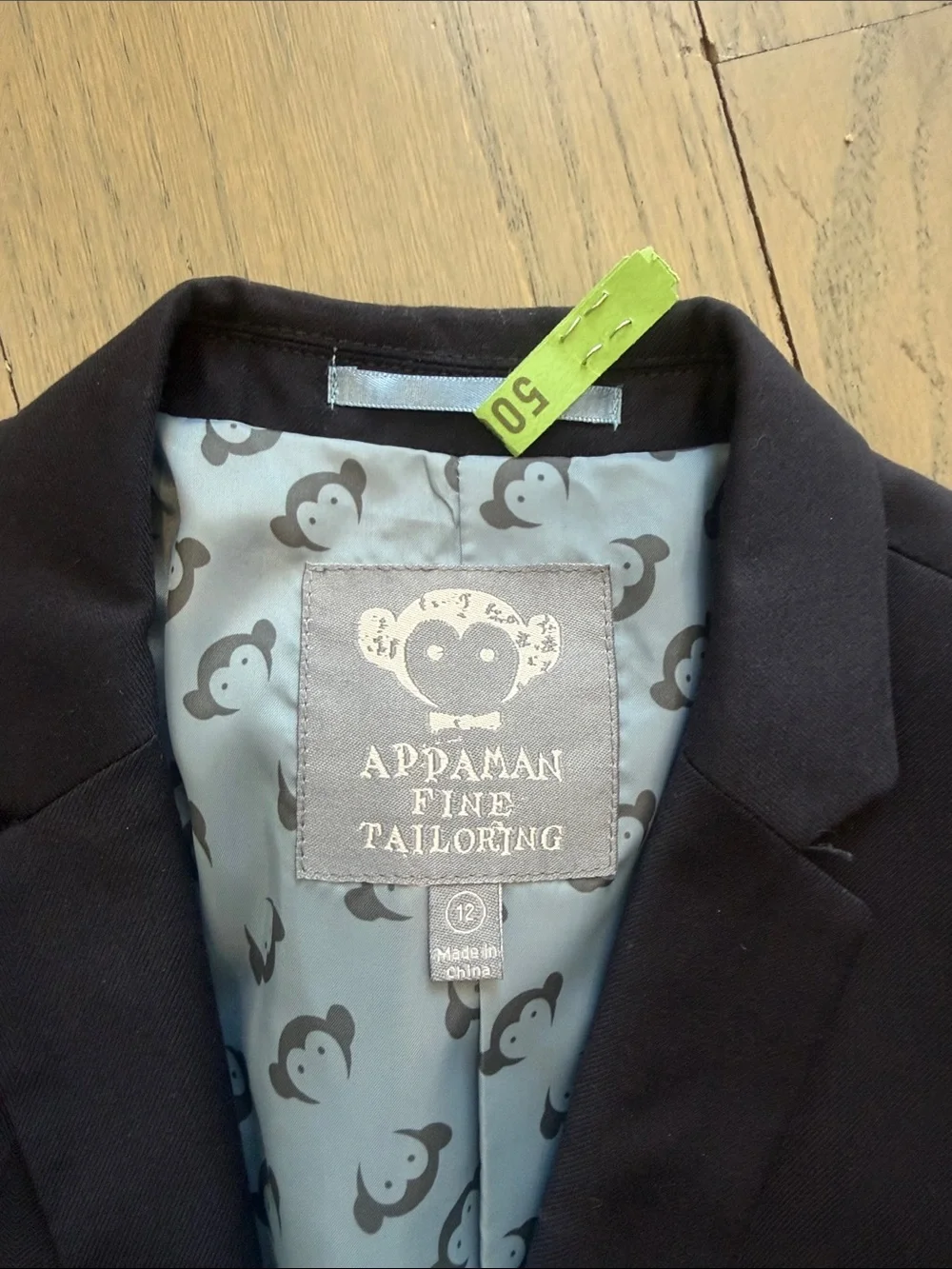 Appaman Boys' Navy Blue Two-Button Suit Jacket & Pants
